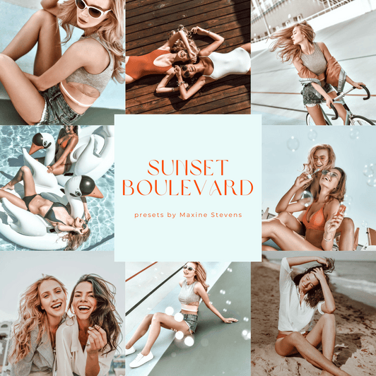 SUNSET BOULEVARD | Presets by Maxine Stevens